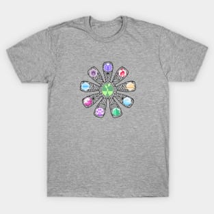 G.A.I.A. Flower Symbols T-Shirt